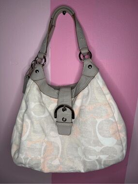 Coach soho leather hand bag